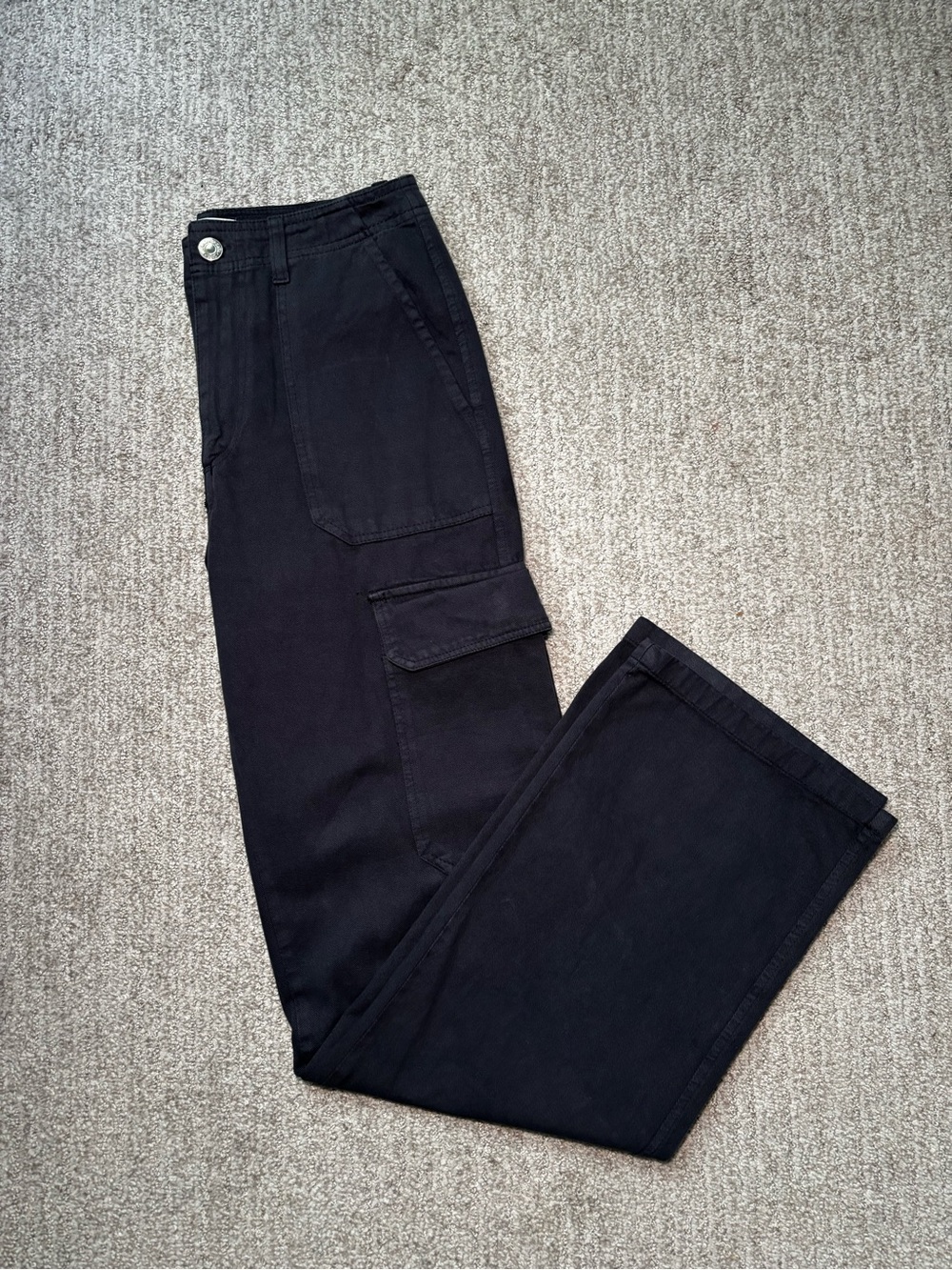 Zara Straight Leg Cargo Pants